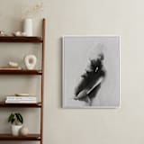 "mother embrace" - Art Print in Black by Kate Ahn - In a Room
