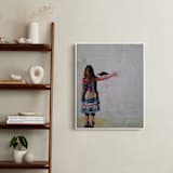 "Littlest Muse" - Art Print in Sunshine Yellow by Jamie Peterson - In a Room