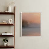 "Early Rise" - Art Print in Orange Sunburst by Amy Hall - In a Room