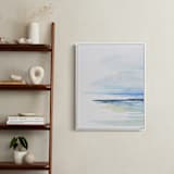 "Muse Triptych (left)" - Art Print in sea by Roberta Hoiness Art - In a Room