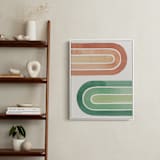 "Double Rainbow" - Art Print in Desert by Pink House Press - In a Room