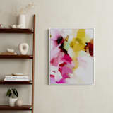 "By the window II" - Art Print in Mustard by Parima Studio - In a Room