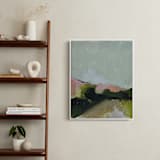 "Road Trip" - Art Print in Mint Green by Lynne Millar - In a Room