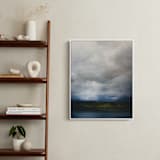 "Rain and Light" - Art Print in Rain Blue by Brian Sostrom - In a Room