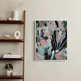 "Fresh Indigo" - Art Print in Fresh Indigo by Laci Fowler - In a Room