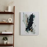 "Mark No. 5" - Art Print in Navy Blue by Kara Schlabaugh - In a Room