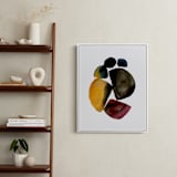 "Interim" - Art Print in Gamboge by Kiana Lee - In a Room