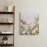 "Slopes" - Art Print in Straw by Melanie Severin - In a Room