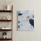 "Betwixt & Between I" - Art Print in Dark Blue by M Gloria Hunter - In a Room
