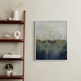 "Neutral Ground" - Art Print in Moss Green by Lorent and Leif - In a Room