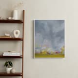 "Grace in the Winds" - Art Print in Gray by Emily Jeffords - In a Room