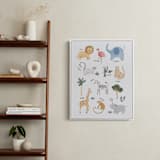 "Safari Friends 1" - Art Print in Safari by Teju Reval - In a Room