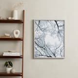 "Winter's Dance No. 1" - Art Print in Icy Aqua by Courtney Crane - In a Room
