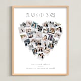 "Heart Snapshot for Grads: Framed Photo" - Framed Photo in White by Minted - Framed