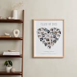"Heart Snapshot for Grads: Framed Photo" - Framed Photo in White by Minted - In a Room