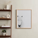 "Dalla" - Art Print in white by Irene Suchocki - In a Room