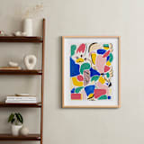 "Primario" - Art Print in White by FERNANDA MARTINEZ - In a Room