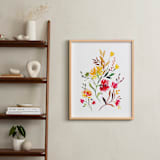 "wild flower " - Art Print in multi by Tae Lee - In a Room