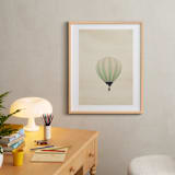 "Mint Dreams" - Art Print in Dawn Yellow by Caroline Mint - In a Room
