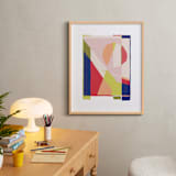 "Today" - Art Print in Beachfront by Jen Florentine - In a Room