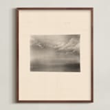 "Pilvi II" - Art Print in Vintage Grey by jinseikou - Framed