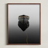 "Into the Ether" - Art Print in Fog by Leaves of Ash - Framed