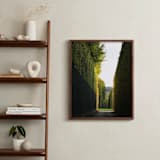 "Perspective Number One" - Art Print in Early Fall Green by Eric Clegg - In a Room