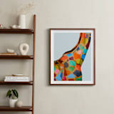 "Safari Spots" - Art Print in Multi by Jess Franks - In a Room