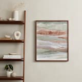 "Morning Light I" - Art Print in Pale Green by Lara Eckerman - In a Room
