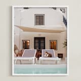 "The Good Life" - Art Print in Warm Film by Khariza Rae - Framed