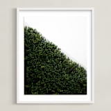 "verdant garden I" - Art Print in leaf by Sara Hicks Malone - Framed