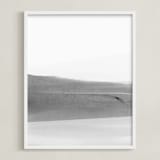 "Forecast" - Art Print in Black & White by Ashleigh Ninos - Framed