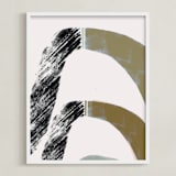 "Landscape" - Art Print in Tunquen by Bethania Lima - Framed