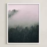 "The Mist" - Art Print in Soft by Olivia Faye Co - Framed
