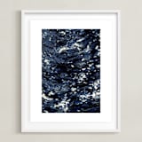 "Sierra Sky" - Art Print in Deep Navy by Katie Craig - Framed