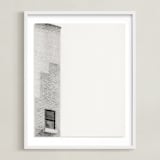 "Chelsea 01" - Art Print in Graphite Silver by jinseikou - Framed