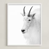"Fierce" - Art Print in Mountain Granite by Jamie Lollback - Framed