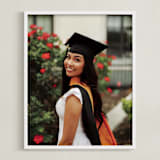 "The Big Picture: Graduation Framed Photo" - Framed Photo in White by Minted - Framed