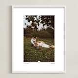 "With a Heart: Portrait Framed Photo" - Framed Photo in Taupe by Laura Hamm - Framed
