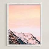 "Ombre Sky" - Art Print in ombre by lulu and isabelle - Framed
