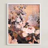 "Splendor" - Art Print in Rose Gold by Jess Franks - Framed