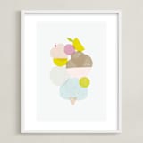 "Sweet" - Art Print in Candy by Lori Wemple - Framed