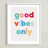 "My type II" - Art Print in Beige by Creo Study - Framed