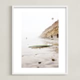 "Stone Steps" - Art Print in Sand by Bree Madden - Framed