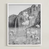"Impressions - Yosemite V" - Art Print in Granite Gray by Lindsay Ferraris Photography - Framed
