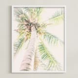 "Yucatan VI" - Art Print in Tropical Green by Lindsay Ferraris Photography - Framed