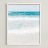 "Yucatan XI" - Art Print in Mayan Blue by Lindsay Ferraris Photography - Framed