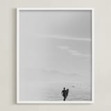 "Todos Santos I" - Art Print in Sandy Gray by Lindsay Ferraris Photography - Framed
