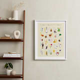 "The ABCs of Disney's Beauty and the Beast" - Art Print in Candlewax by Christie Kelly - In a Room