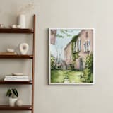 "French Country Cottage" - Art Print in Countryside by Kitty Mitchell - In a Room